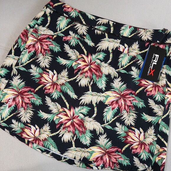 RLX Ralph Lauren Floral GOLF Skort‎ Women's Skort Size Small NWT $148 - Picture 1 of 12